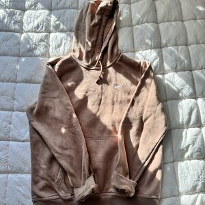 Nike Brown Hoodie Sweater for Men